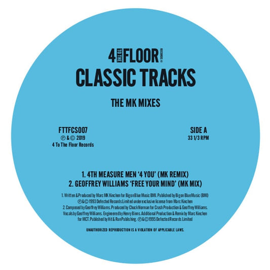 Various Artists - Classics Volume 6 - The MK Mixes [4 To The Floor]