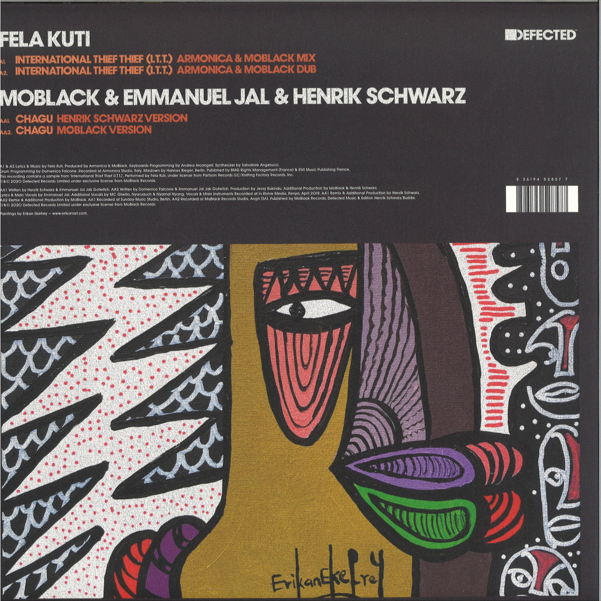 Fela Kuti - International Thief Thief (I.T.T.) (Armonica & Moblack / Henry Schwarz Remixes) [Defected]