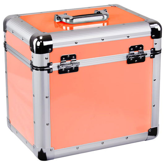 Estuche Odyssey: Serie Vintage 'Hot Rod Orange' para vinilos de 12"