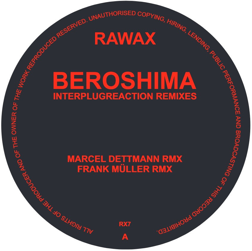 Beroshima - Interplugreaction Remixes: Rødhåd, Marcel Dettmann, Frank Müller, Henning Baer