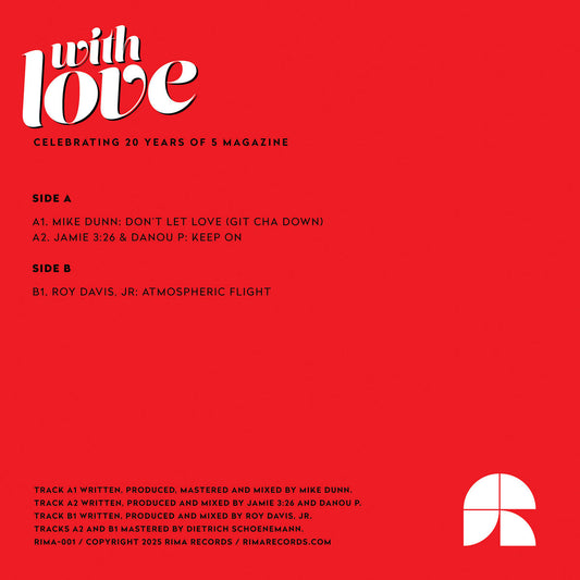 Mike Dunn / Roy Davis Jr / Jamie 326 / Danou P - With Love: Celebrating 20 Years of 5 Magazine