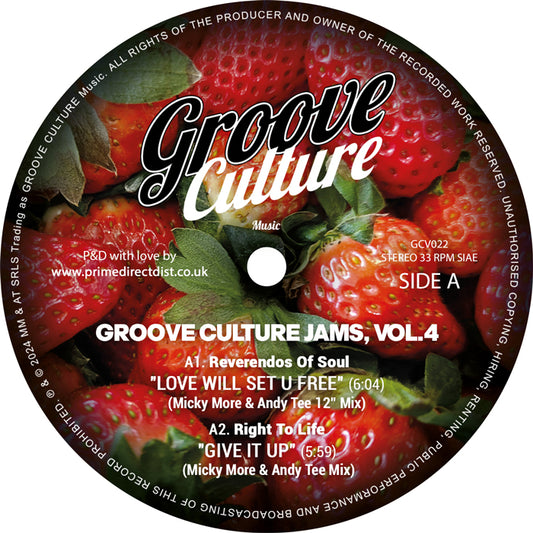 Reverendos Of Soul / Right To Life / Soulista / Serge Funk - Groove Culture Jams Vol.4