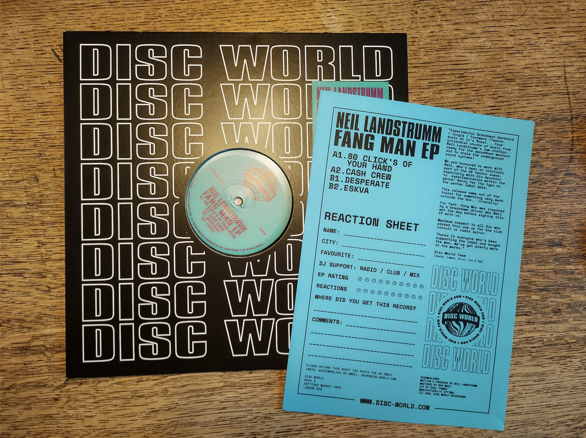 Neil Landstrumm - Fang Man EP [Discs Of The World]