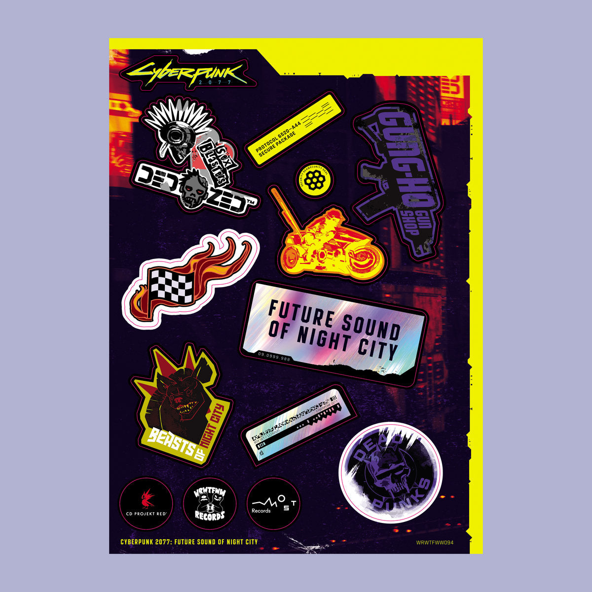 Various Artists - Cyberpunk 2077 Future Sound of Night City (3LP) [WRWTFWW]