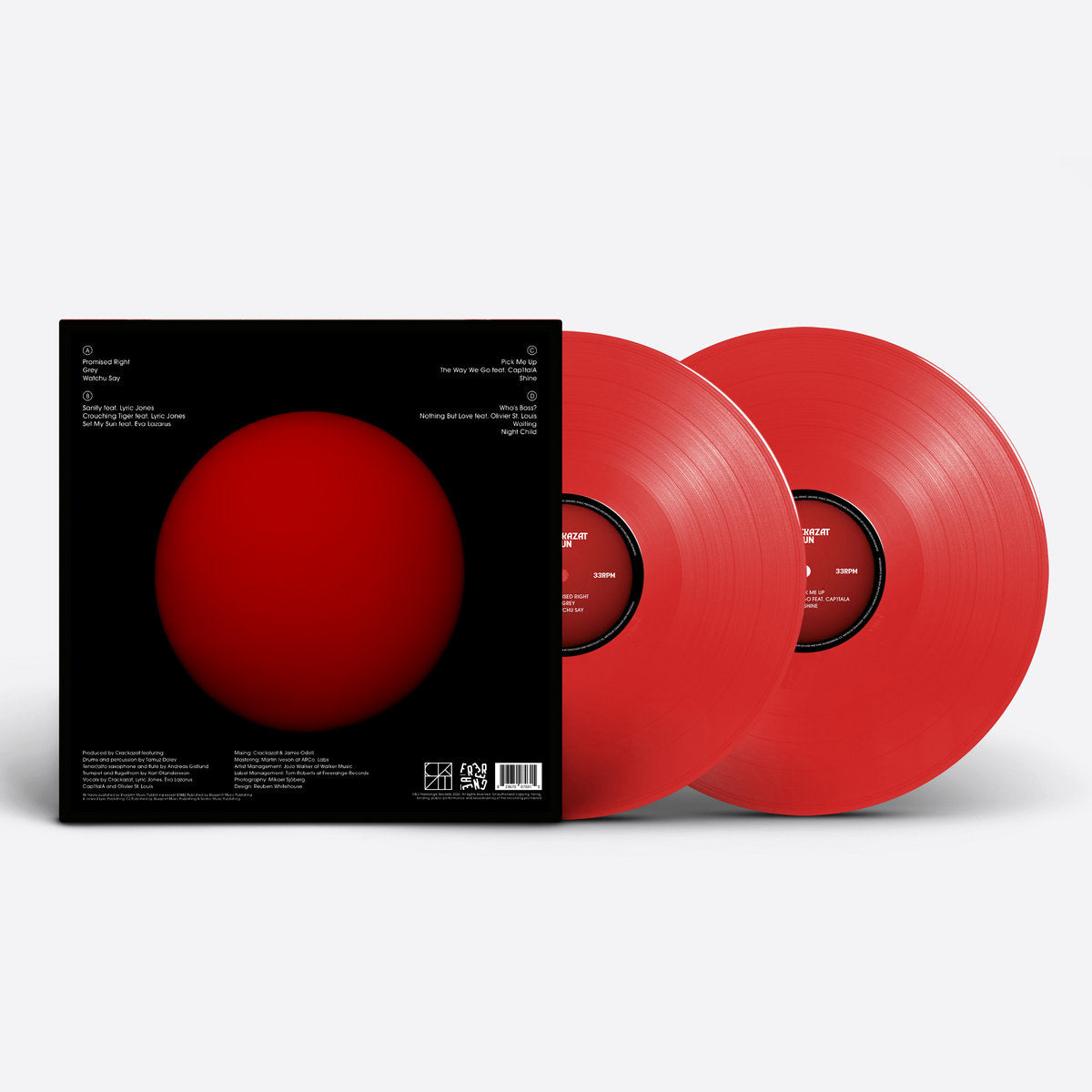 Crackazat - Sun (2LP) [Freerange Records]