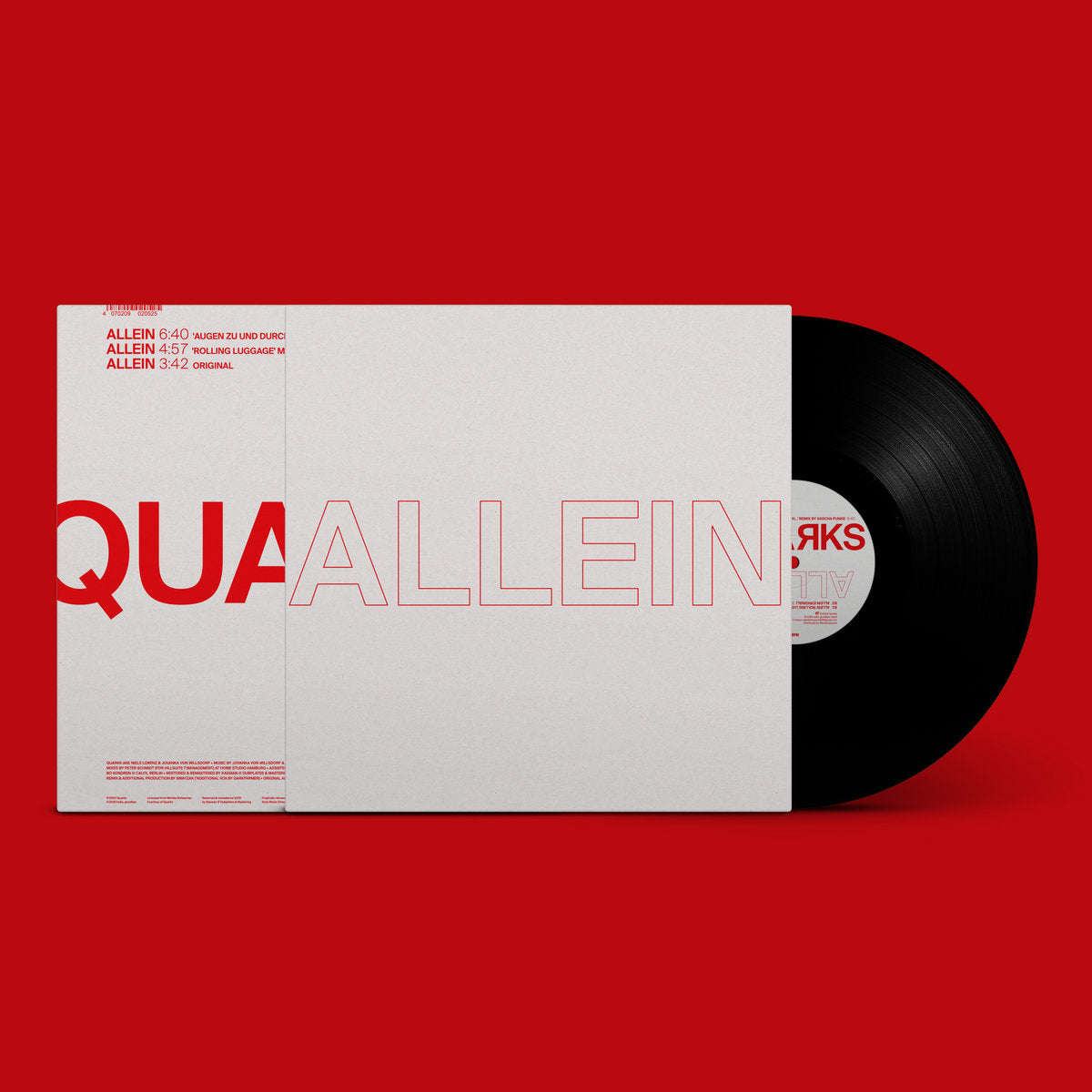 Quarks - Allein (Incl. Sascha Funke & Swayzak Remixes) [hello.goodbye]