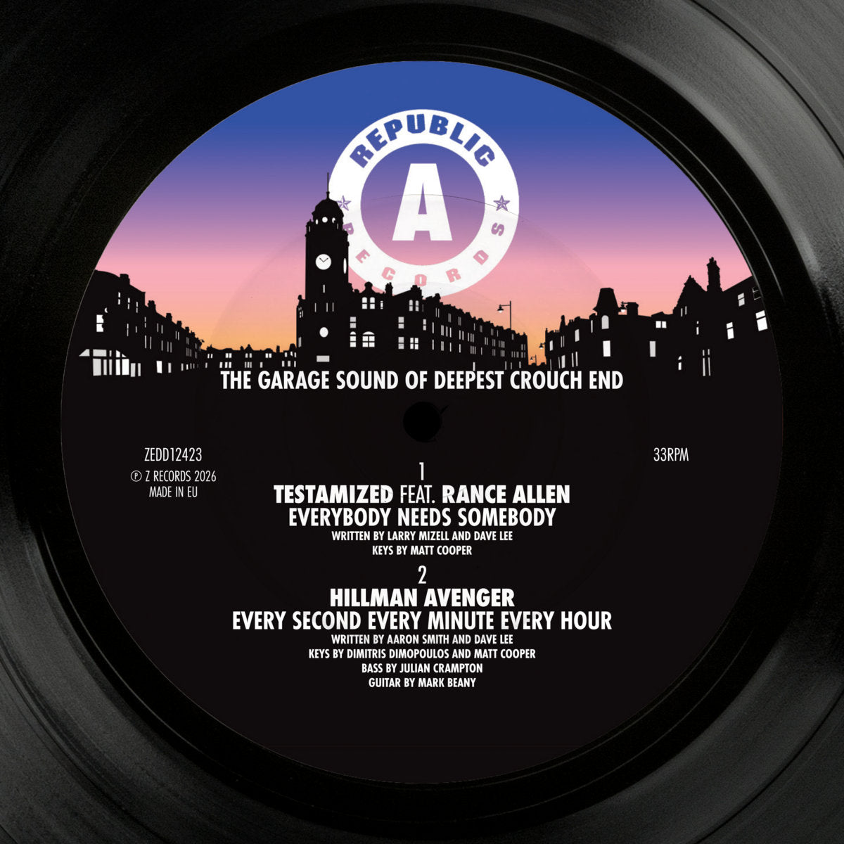 Dave Lee / Prospect Park / Hillman Avenger / Testamized - The Garage Sound Of Deepest Crouch End [Z Records]
