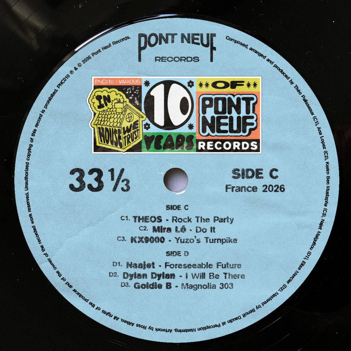 Various Artists - Pont Neuf 10 Years - In House We Trust (2LP) [Pont Neuf Records]