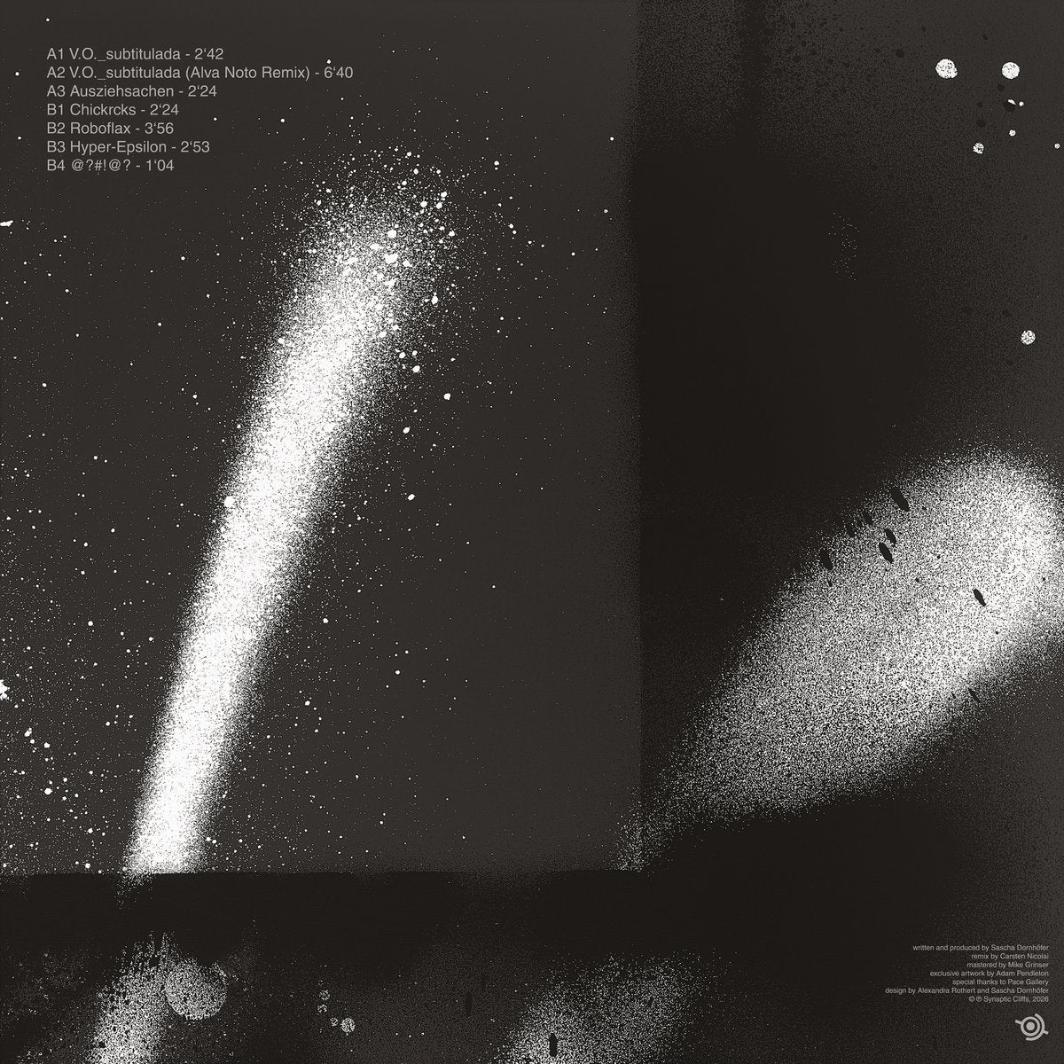 pdqb - ZETA-KOGNITION (Incl. Alva Noto Remix) [Synaptic Cliffs]
