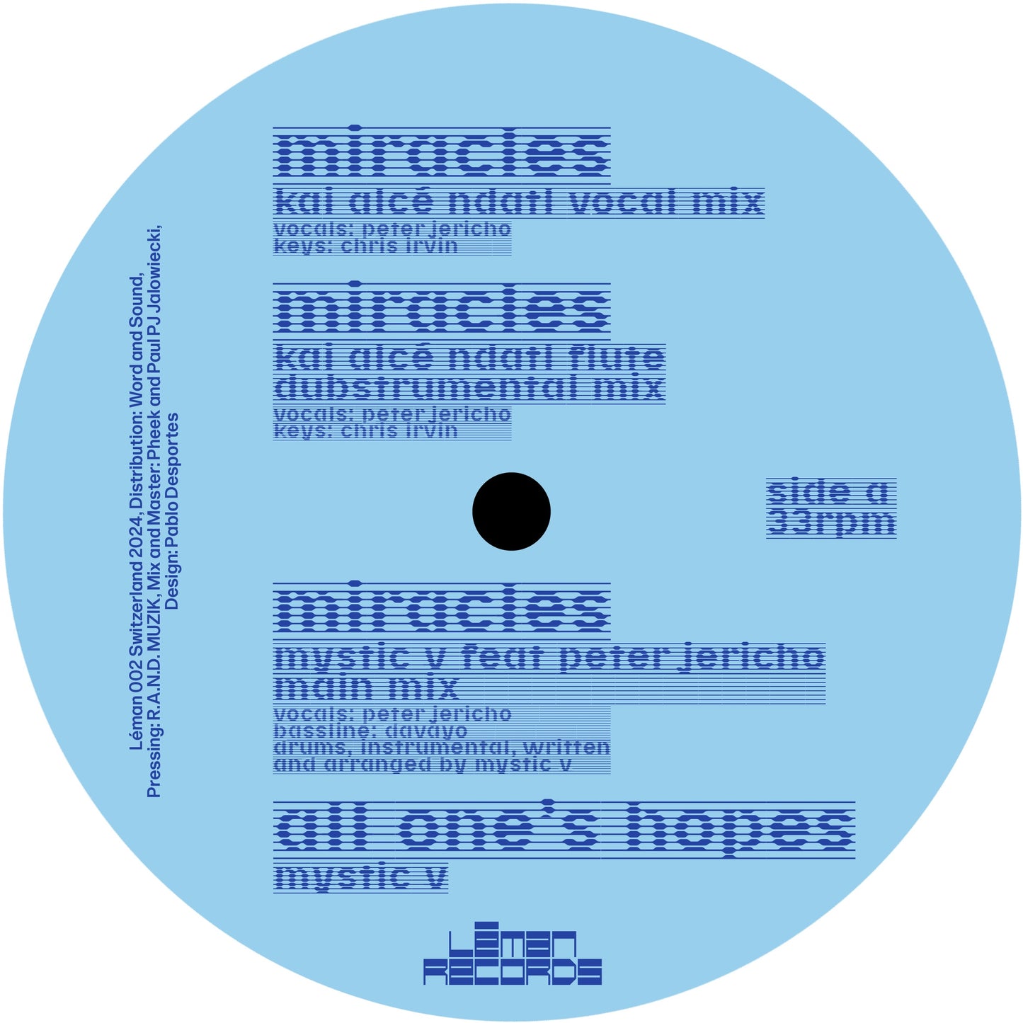 Mystic V - In Search of the Good (Incl. Kai Alcé NDATL Remixes) [Leman Records]