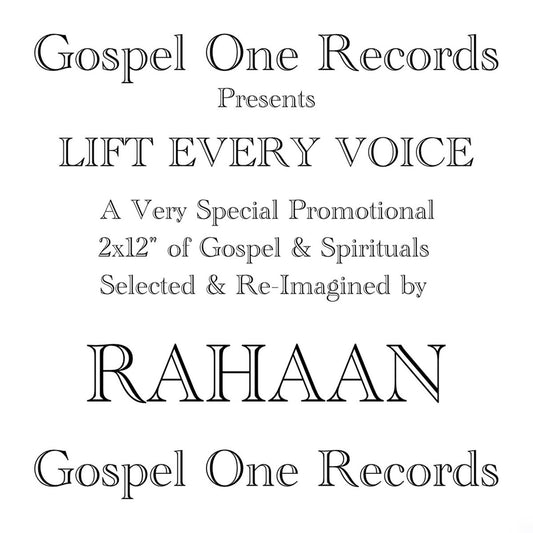 Rahaan - Lift Every Voice (2LP) [Gospel One Records]