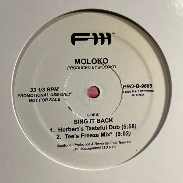 Moloko - Sing It Back (Remixes) [F-111 Records]