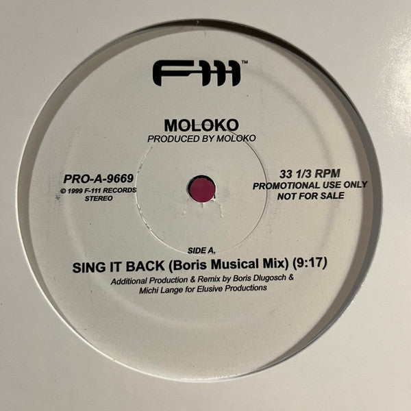 Moloko - Sing It Back (Remixes) [F-111 Records]