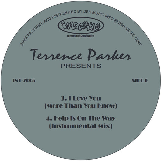 Terrence Parker - Sounds Of Love EP [Intangible Records & Soundworks]