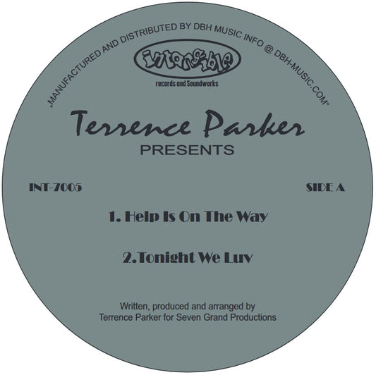 Terrence Parker - Sounds Of Love EP [Intangible Records & Soundworks]