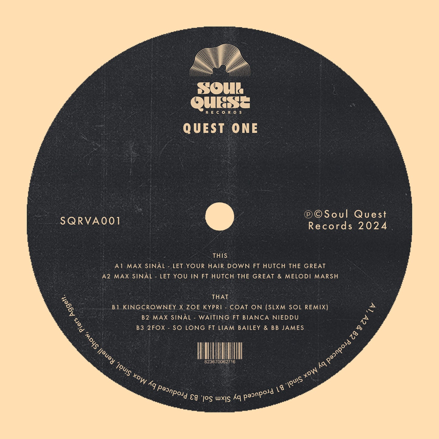 2fox, Max Sinàl, King Crowney, Slxm Sol - Quest One (Vinyl Only) [Soul Quest]