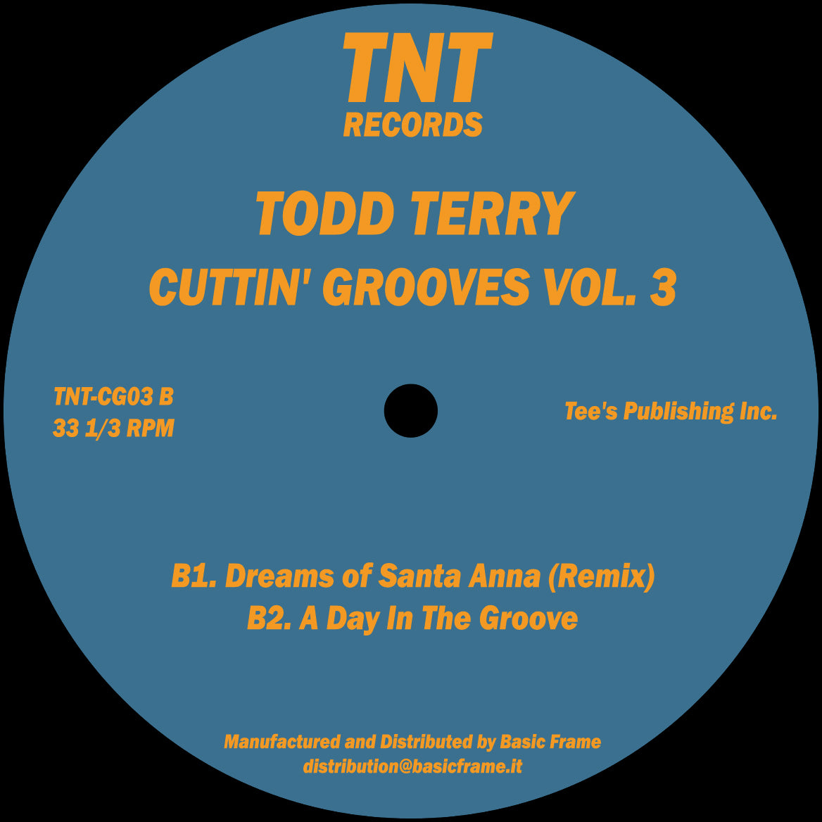 Todd Terry - Cuttin' Grooves Vol. 3 (Solo en Vinilo) [TNT Records]