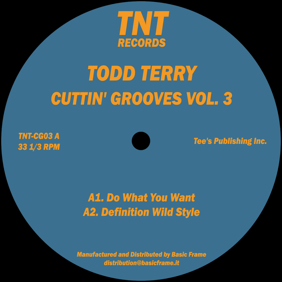 Todd Terry - Cuttin' Grooves Vol. 3 (Solo en Vinilo) [TNT Records]