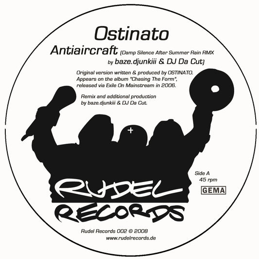 Ostinato / DJ Da Cut / baze.djunkiii - Split EP [Rudel Records]