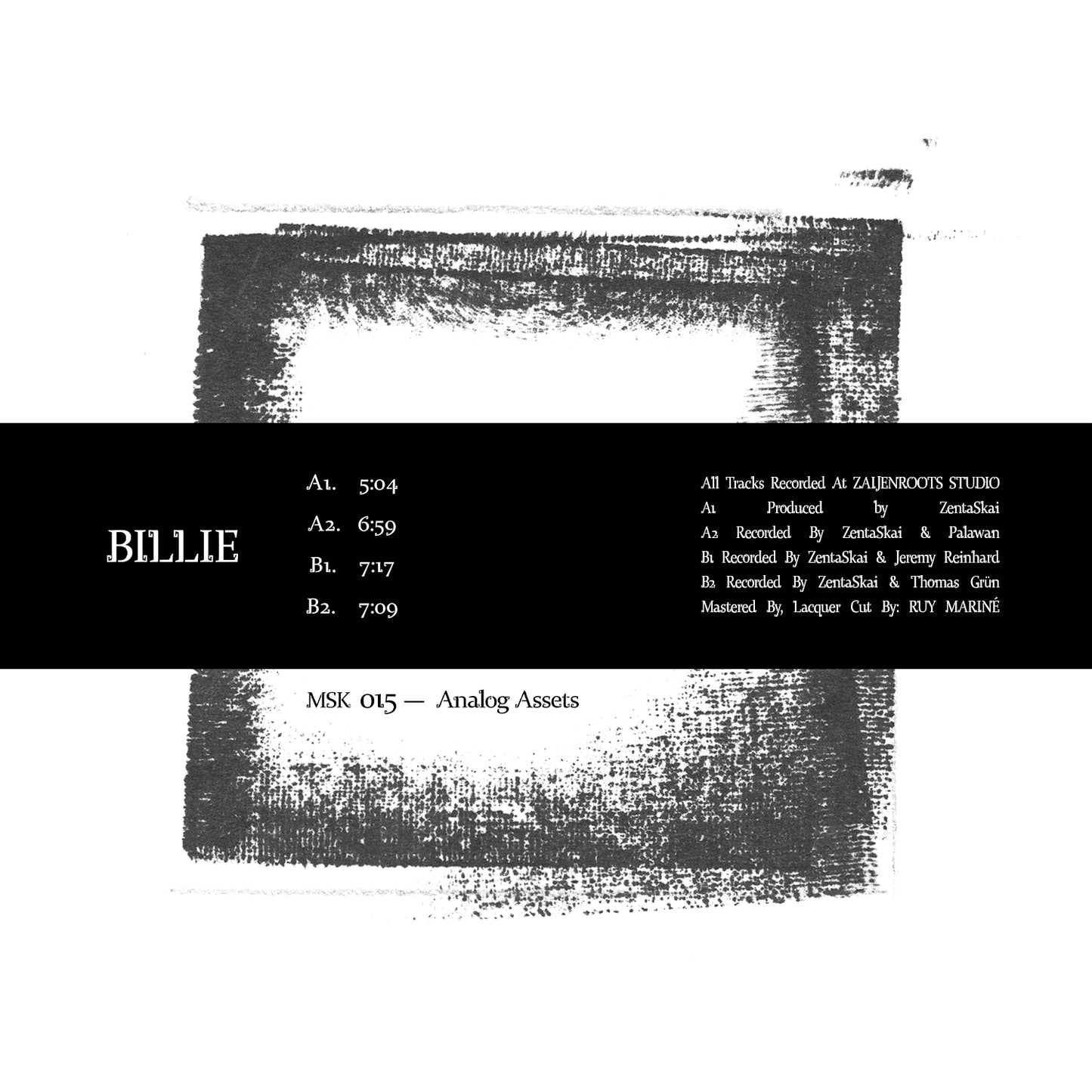 ZentaSkai, Palawan, Jeremy Reinhard, Thomas Grün - BILLIE [Mask]