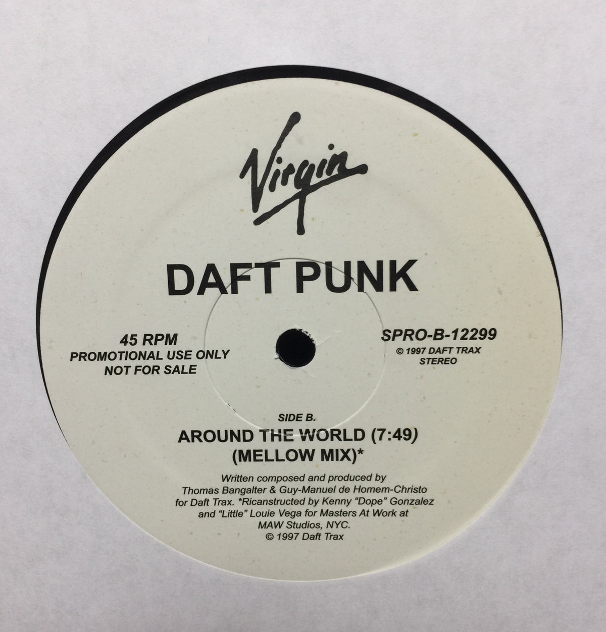 Daft Punk - Around The World (Original + M.A.W. Remix) [Virgin]