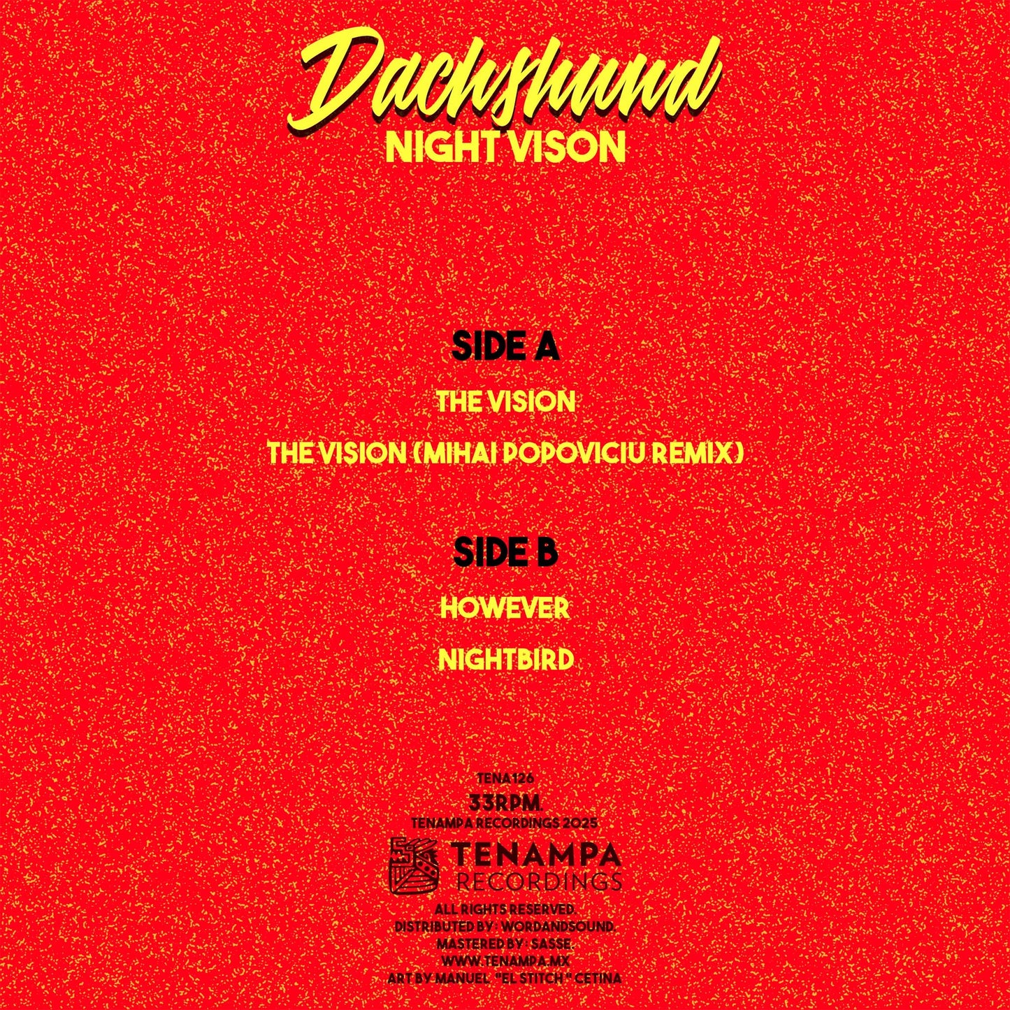 Dachshund - Night Vision (Mihai Popoviciu Remix) [Tenampa]