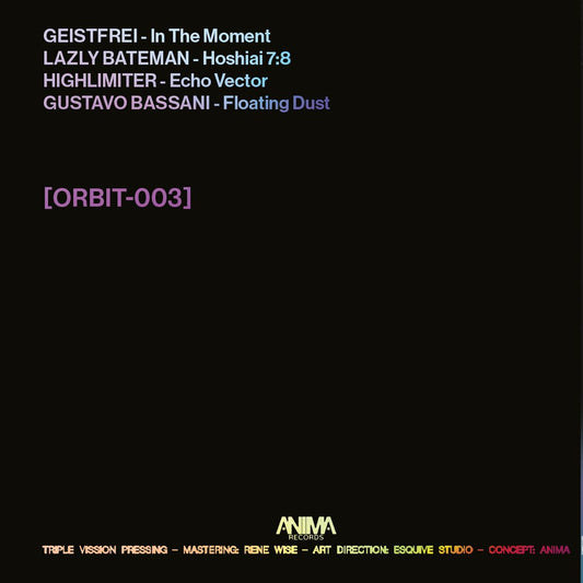 Various Artists - ORBIT [ANIMA Records]