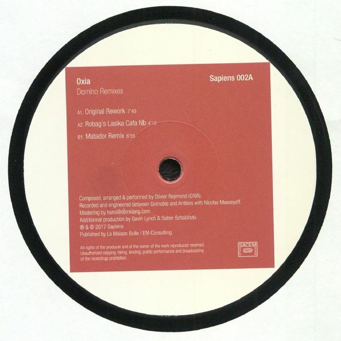 Oxia - Domino Remixes Vol.1 [Sapiens]