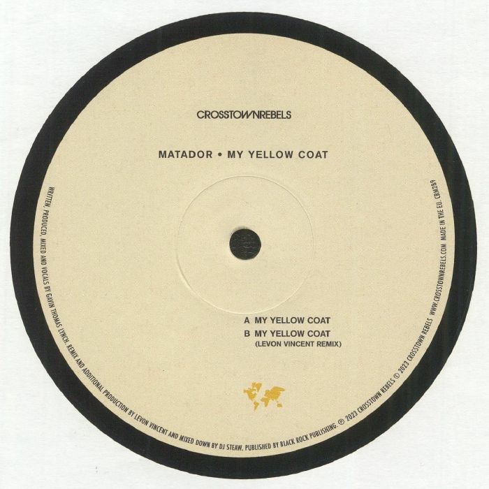 Matador - My Yellow Coat (Leon Vincent Remix) (b-stock)