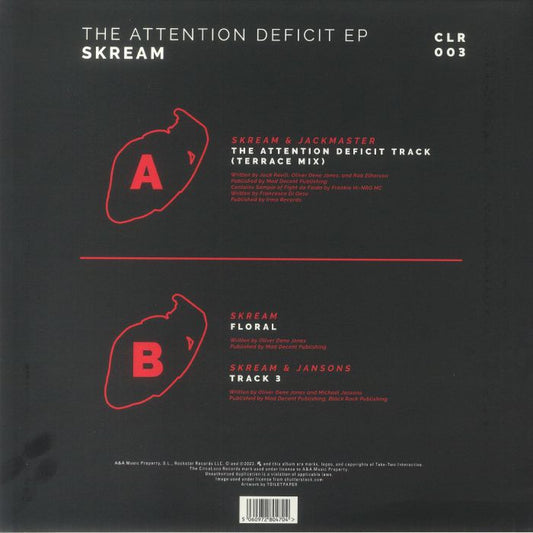 Skream - The Attention Deficit [Circoloco]