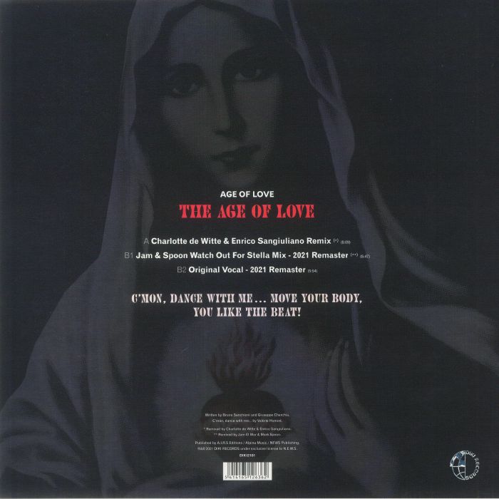 The Age Of Love (Charlotte de Witte & Enrico Sangiuliano Remix)[Diki]