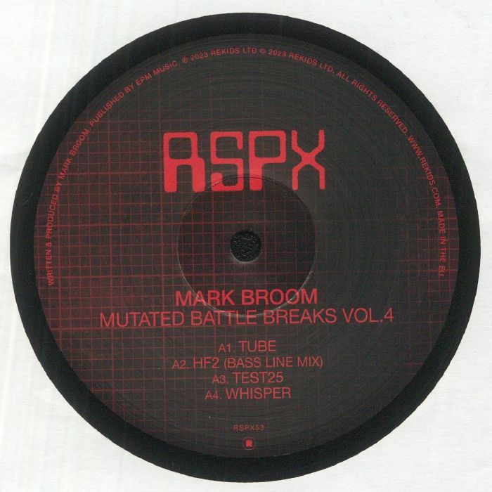 Mark Broom - Mutated Battle Breaks Vol.4 [Rekids]