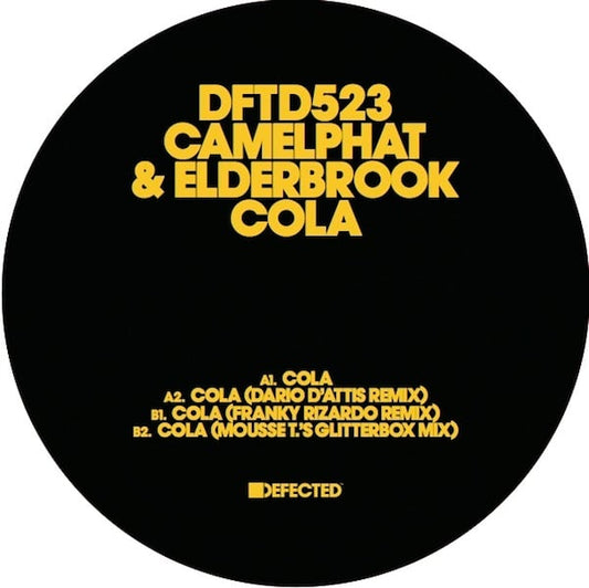 Camelphat & Elderbrook - Cola (Franky Rizardo & Dario D'Attis Remixes) [Defected]