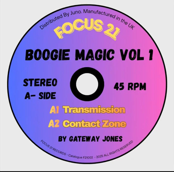 Gateway Jones - Boogie Magic Vol 1 [Focus 21]