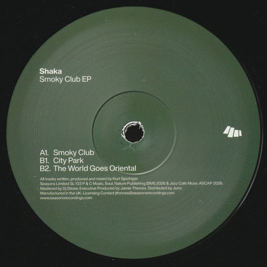 Shaka - Smoky Club EP [Seasons Limited]