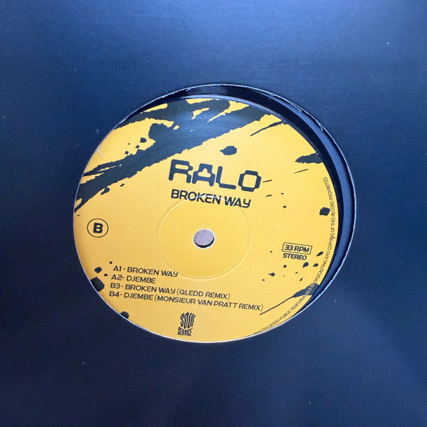 Ralo - Broken Way (Incl. Gledd, Monsieur Van Pratt Remixes) [Soul Service]