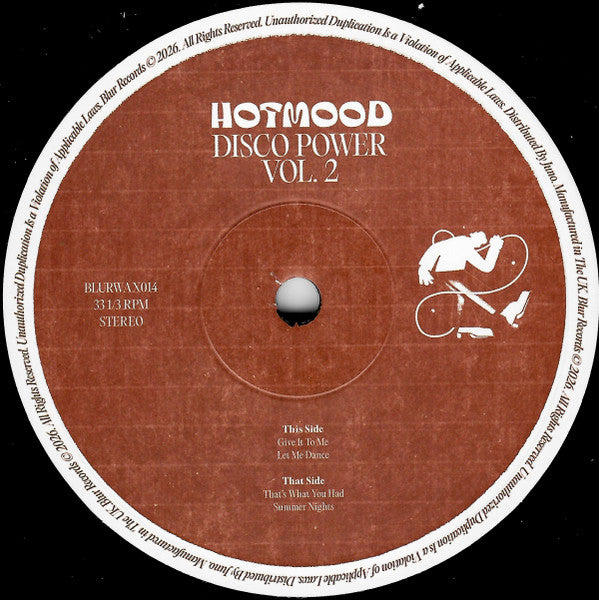 Hotmood - Disco Power EP Vol 2 [Blur]
