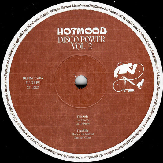 Hotmood - Disco Power EP Vol 2 [Blur]