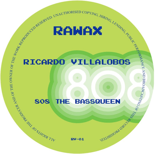 Ricardo Villalobos - 808 The Bassqueen [Rawax] [preventa]
