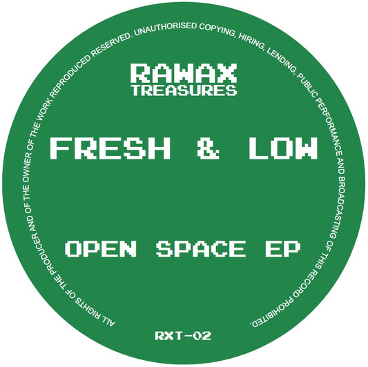 Fresh & Low - Open Space EP (solo en vinyl) [Rawax]