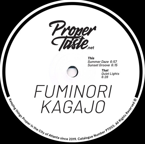 Fuminori Kagajo - Summer Daze [Proper Taste]