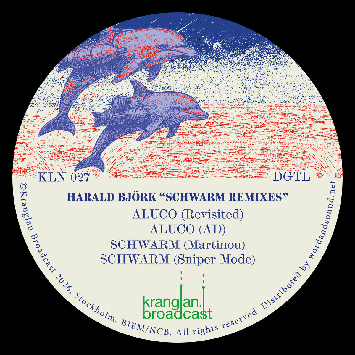 Harald Björk - SCHWARM (Incl. Martinou, Sniper Mode, Alexi Delano Remixes) [Kranglan Broadcast]