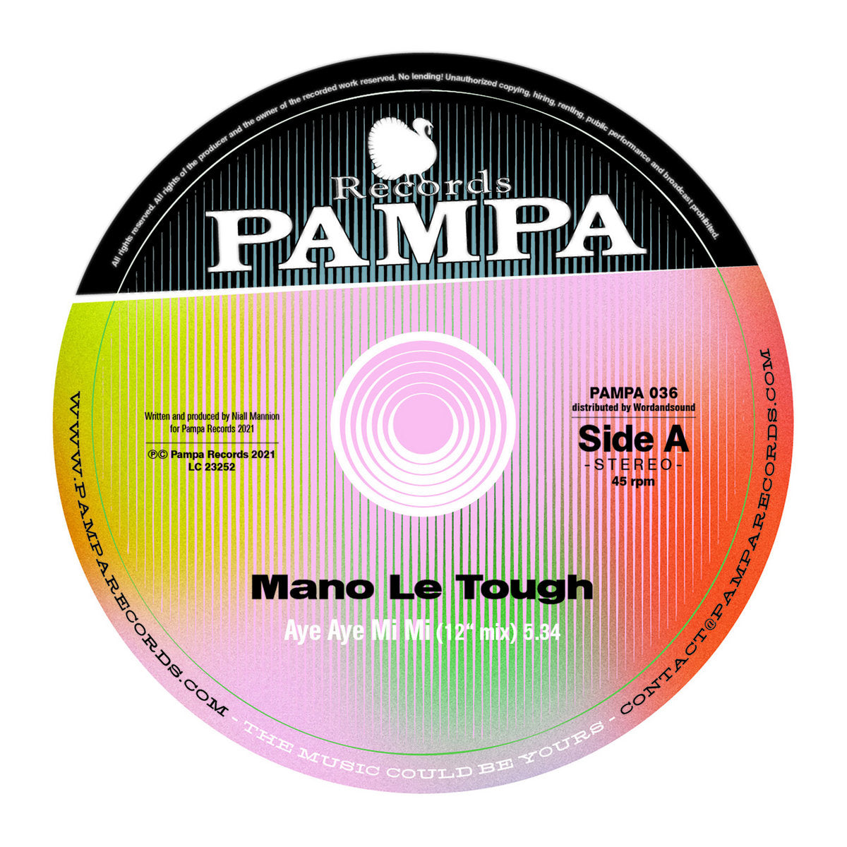 Mano Le Tough - Aye Aye Mi Mi [Pampa]
