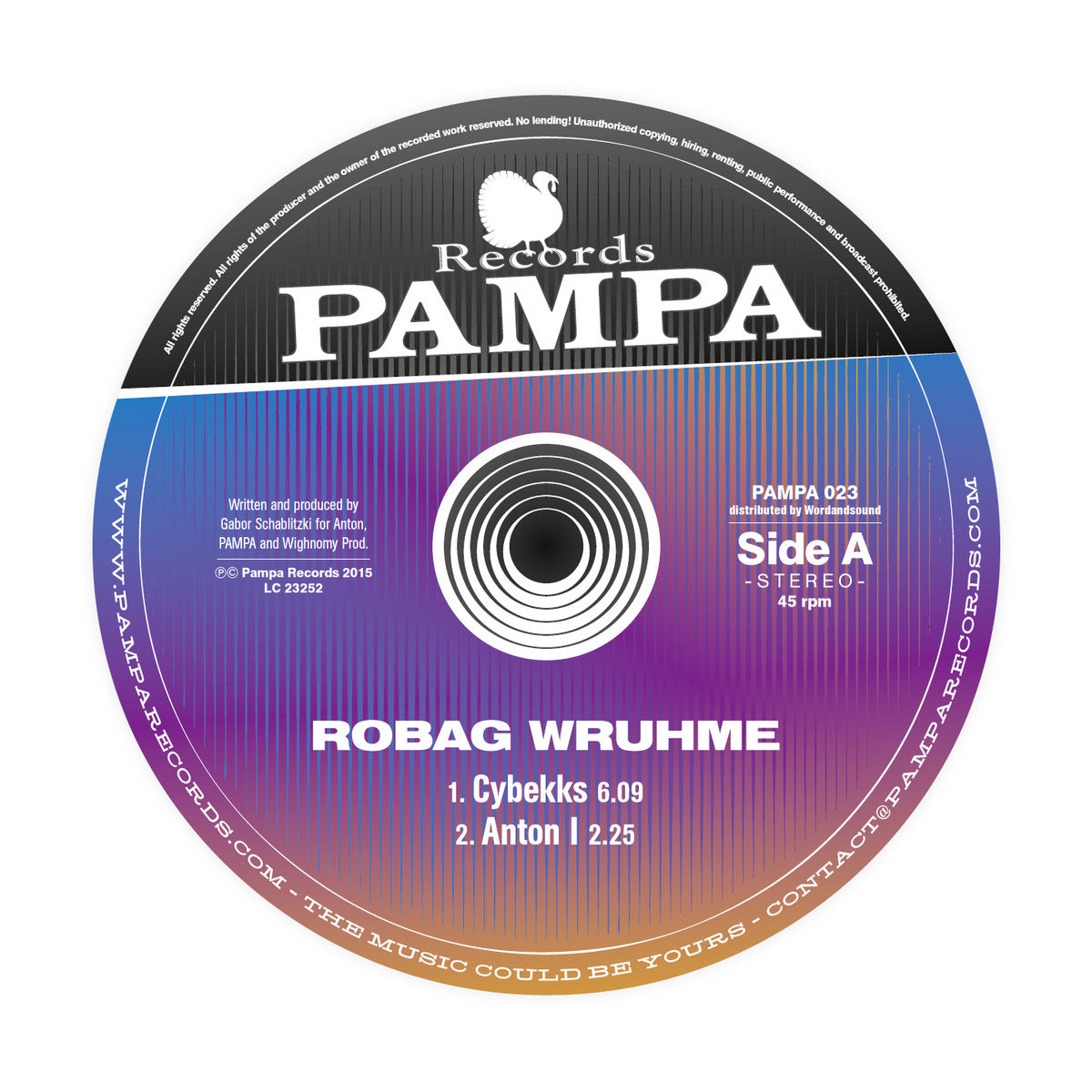 Robag Wruhme - Cybekks EP [Pampa]