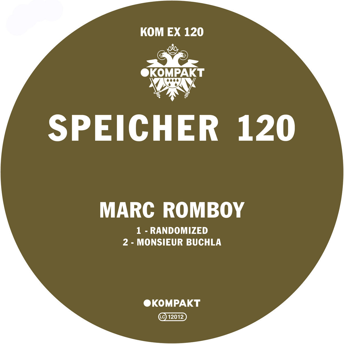 Marc Romboy - Speicher 120 [Kompakt]