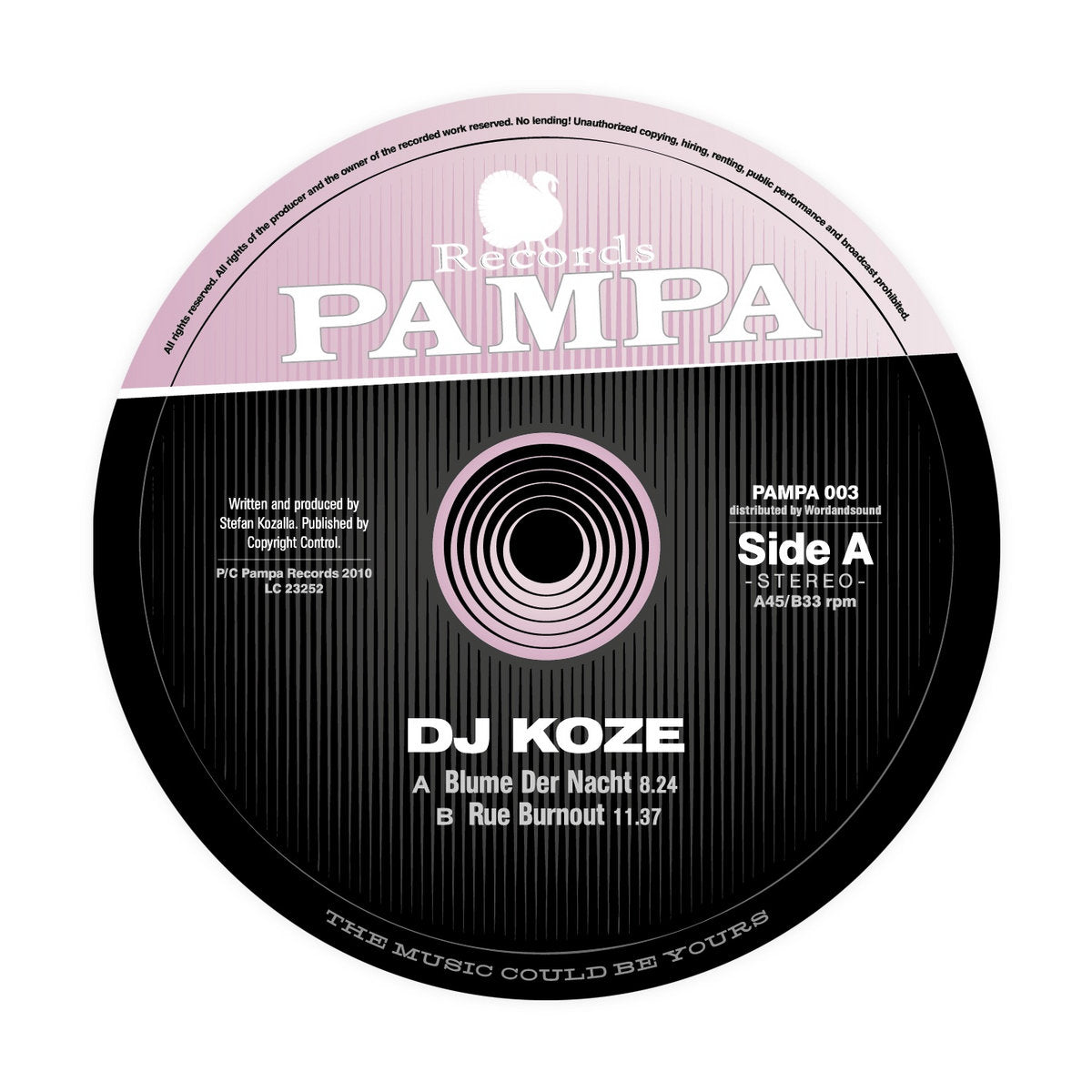 Dj Koze - Rue Burnout (2023 Repress) [Pampa]