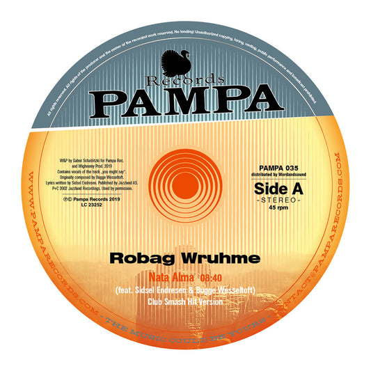 Robag Wruhme - Nata Alma / Venq Tolep EP [Pampa]