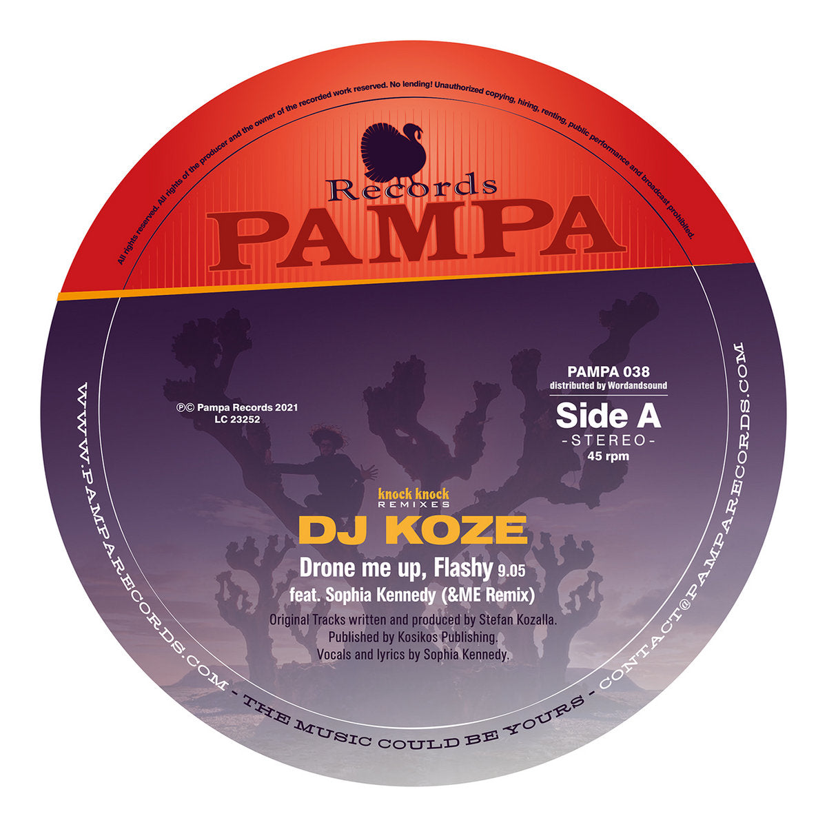 Dj Koze - Knock Knock Remixes #1 (2023 Repress) [Pampa]
