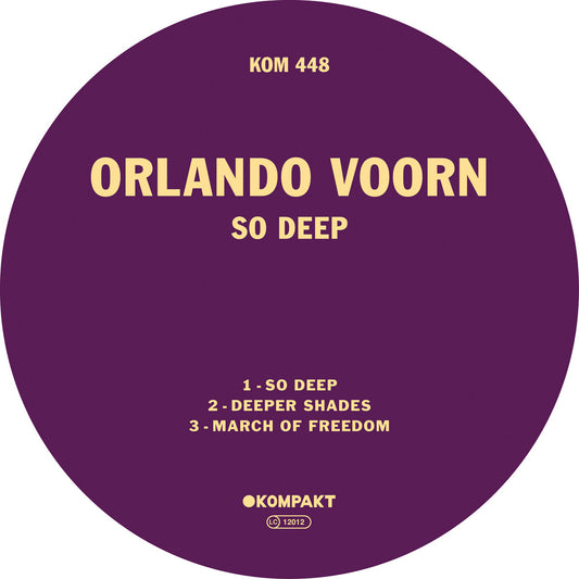 Orlando Voorn - So Deep [Kompakt]
