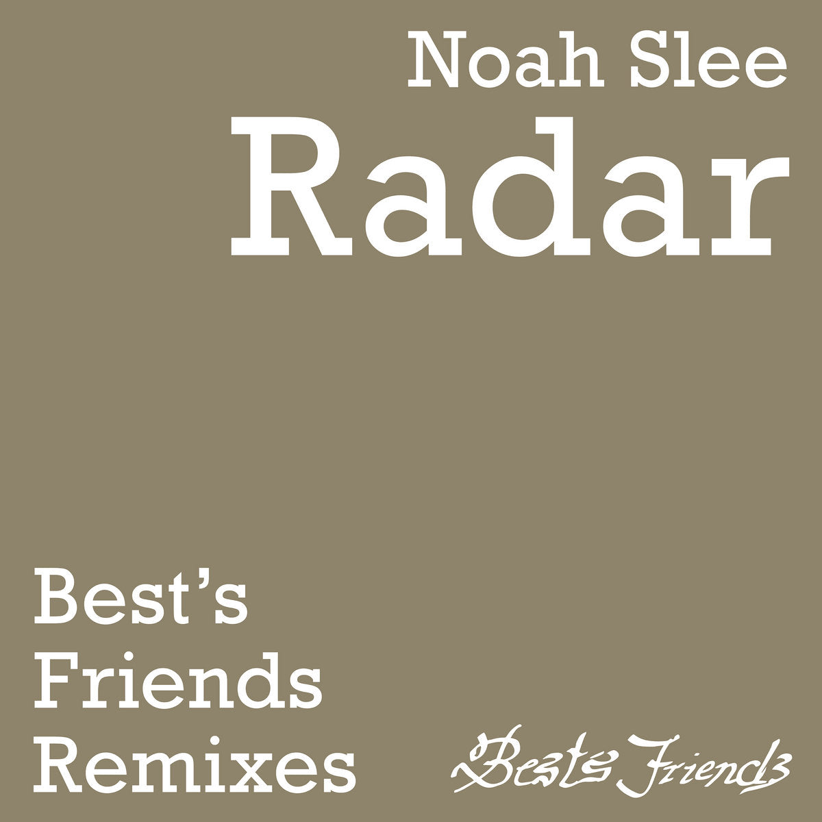 Noah Slee - Radar (Ruede Hagelstein / Kai Alce Remixes)